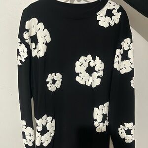 Denim tears long sleeve sweater